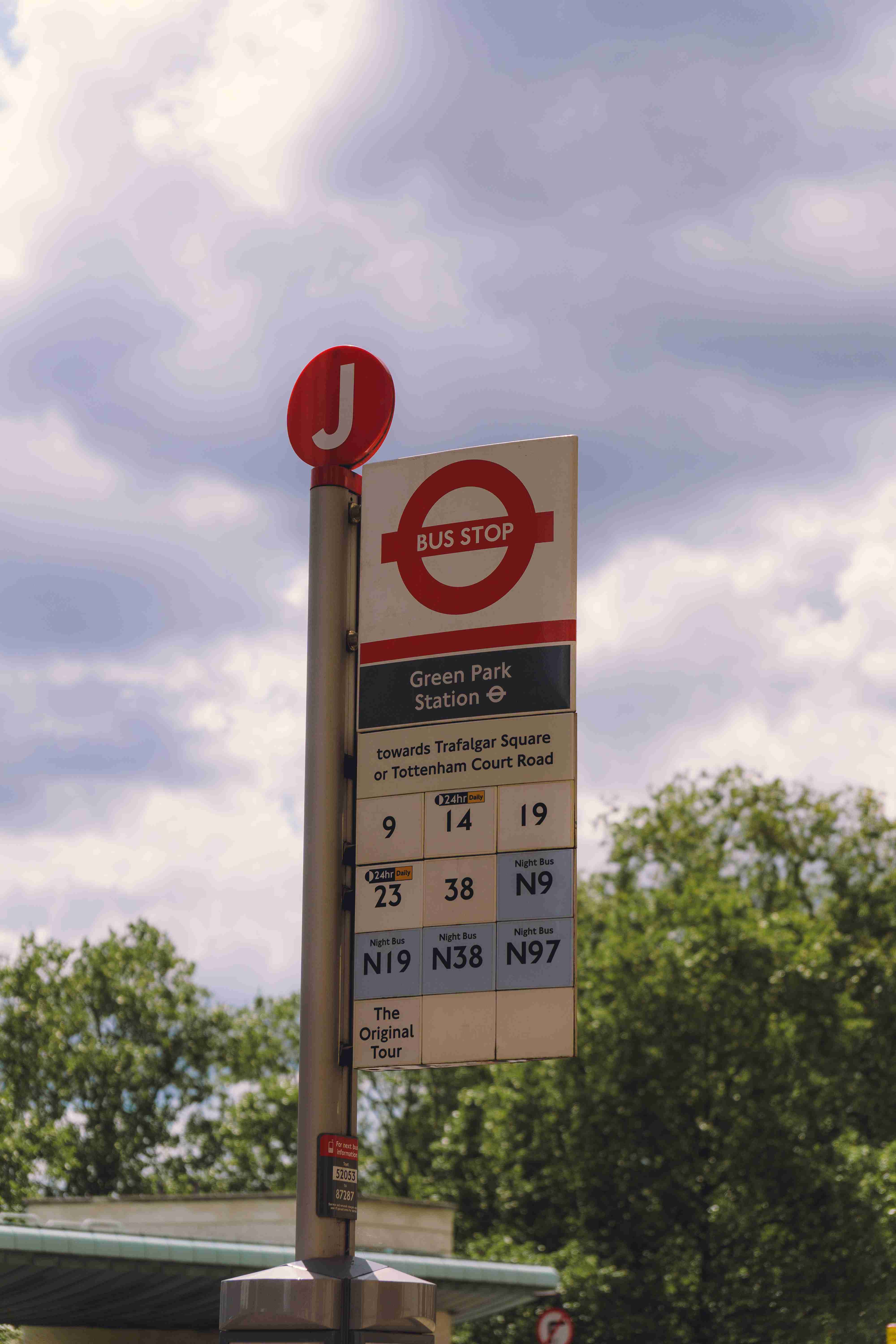 Bus Stop Sign